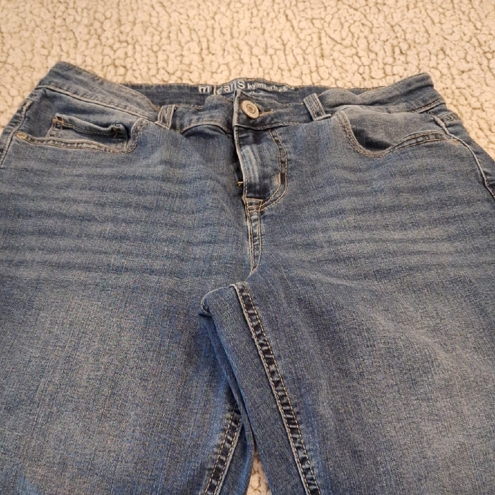Maurices Blue Straight Leg Jeans Classic Style - Picture 5 of 6